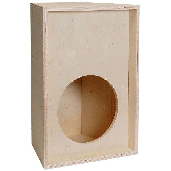 Main product image for PA Knock-Down Trapezoid Plywood Speaker Cabinet for 245-324
